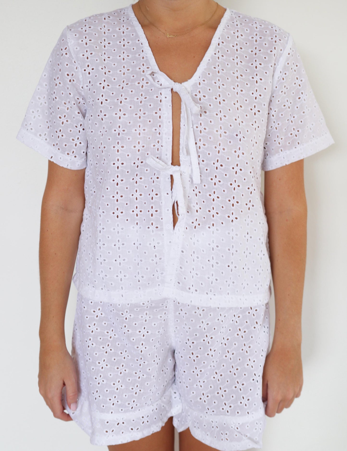 Two Piece - White