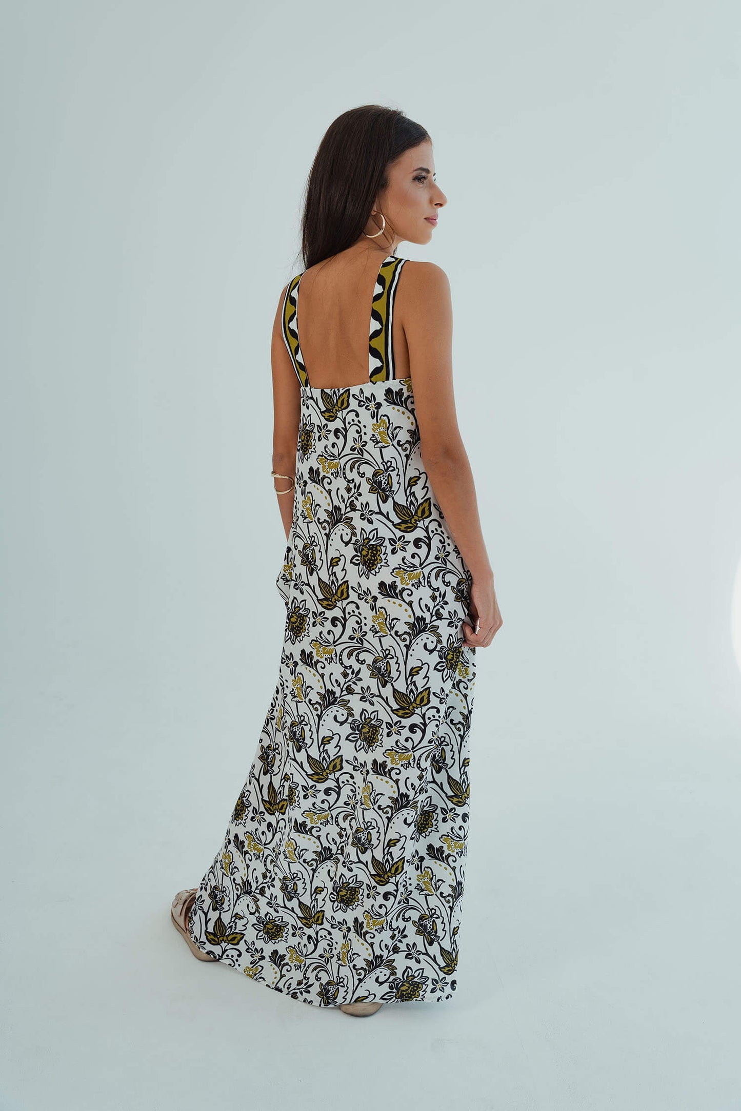 Chrissie Halterneck Dress - Multicolour