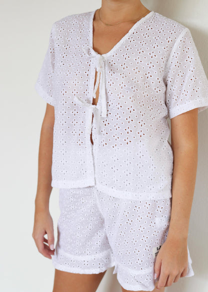 Two Piece - White