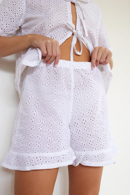 Two Piece - White