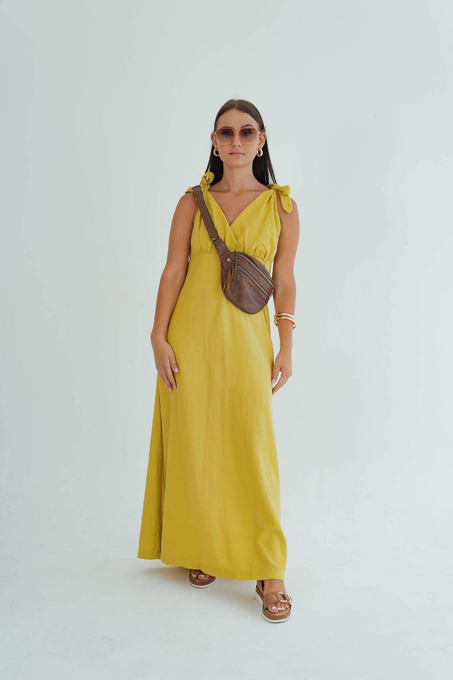Dani Tie Dress - Avo